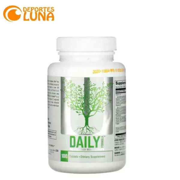 Daily Formula 100 Tabs de Universal Nutrition – Multivitamínico esencial diario