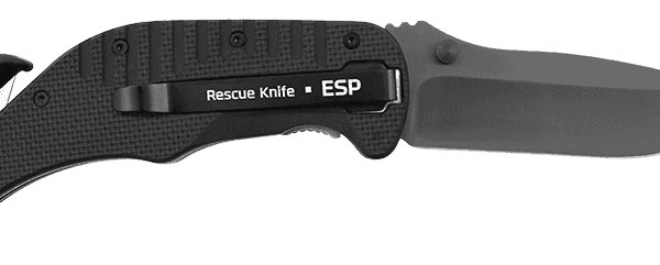 cuchillo de rescate