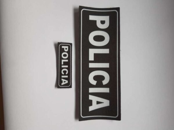 Cartel - Emblema para chaleco antibalas. - Imagen 2