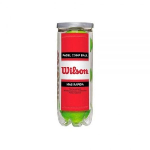 BOTE 3 PELOTAS WILSON PADEL COMP BALL