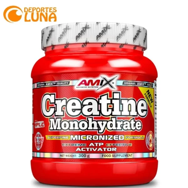 Amix Creatina Monohidrato 300gr – Suplemento de creatina micronizada