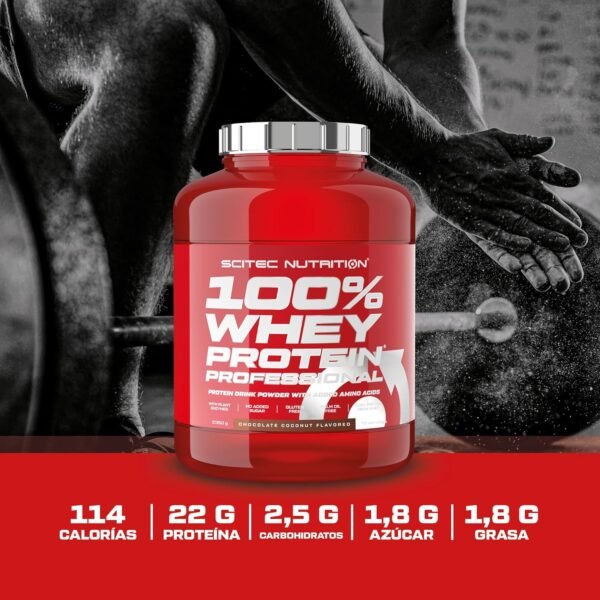 100% Whey Protein Professional 5 lb + creatina 500 gr - Imagen 4