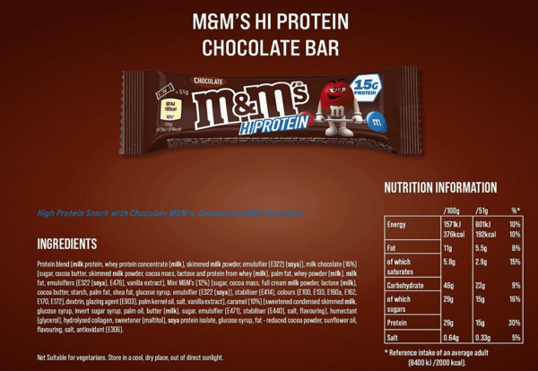 M&M Barrita de Chocolate - Imagen 2