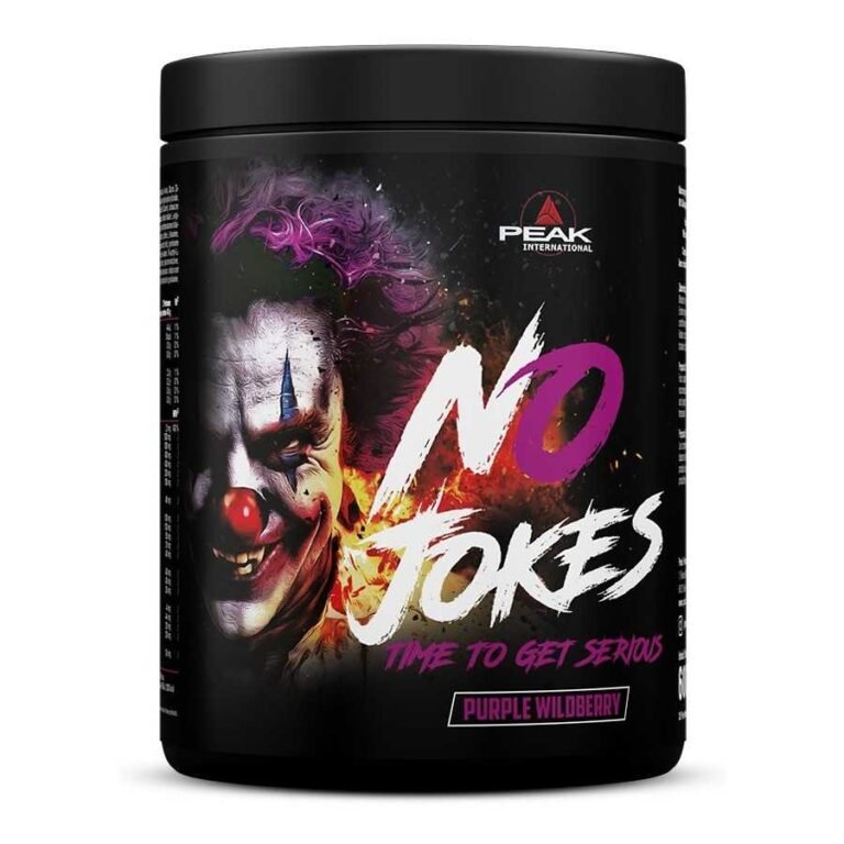 No Jokes 600 g de Peak Nutrition – Pre-entreno de alto rendimiento para deportistas