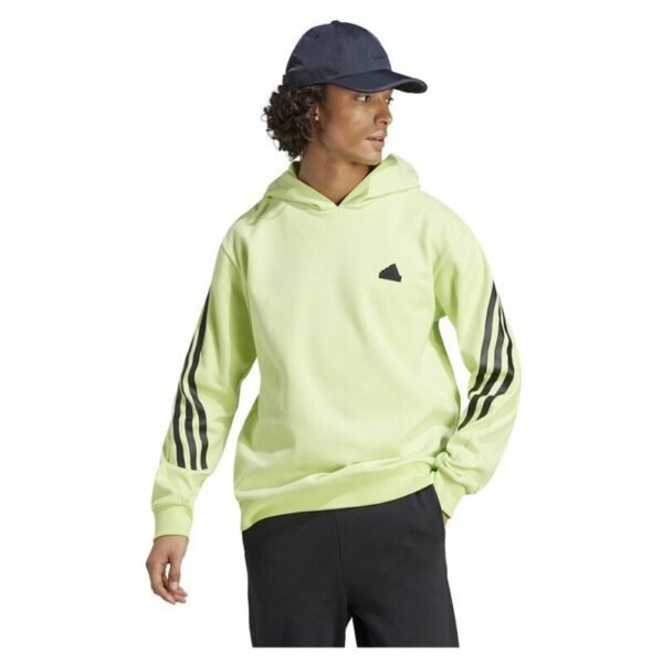 Adidas Sudadera Con Capucha Future Icons 3 Bandas - Imagen 2
