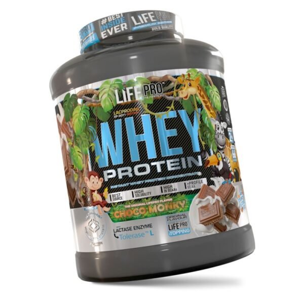 Life Pro Whey Choco Monky 2kg - Imagen 2