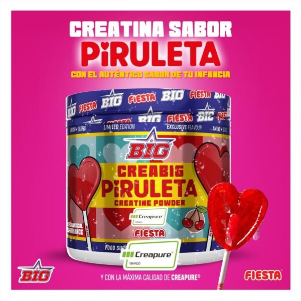 Creabig piruleta creatina creapure - Imagen 3