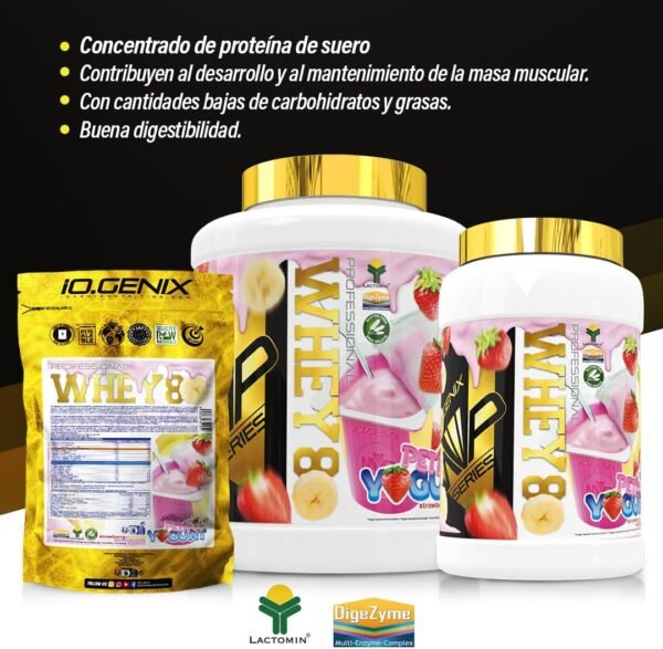 WHEY 80 PROFESSIONAL 2KG | con creatina 500 gr de regalo - Imagen 5