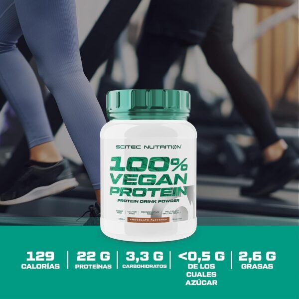 100% Vegan Protein 1 kg - Imagen 2