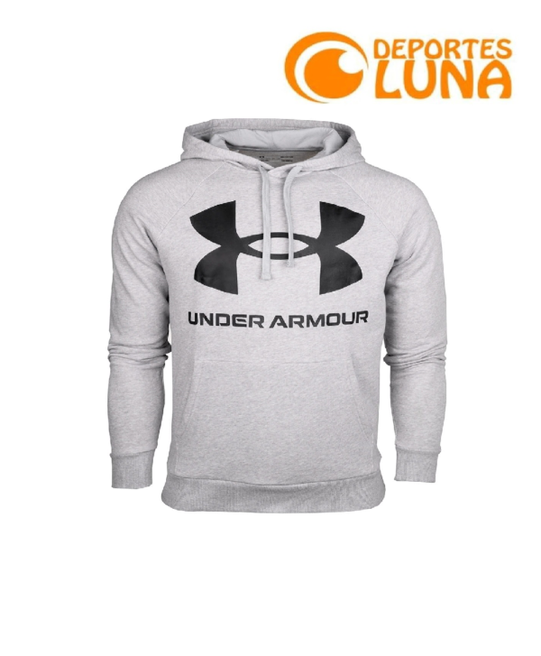 Men's UA Rival Fleece Big Logo Hoodie - Imagen 5