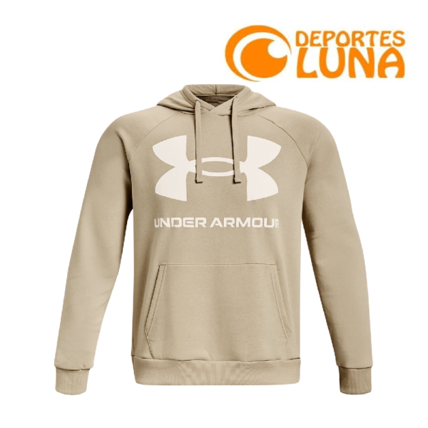 Men's UA Rival Fleece Big Logo Hoodie - Imagen 2