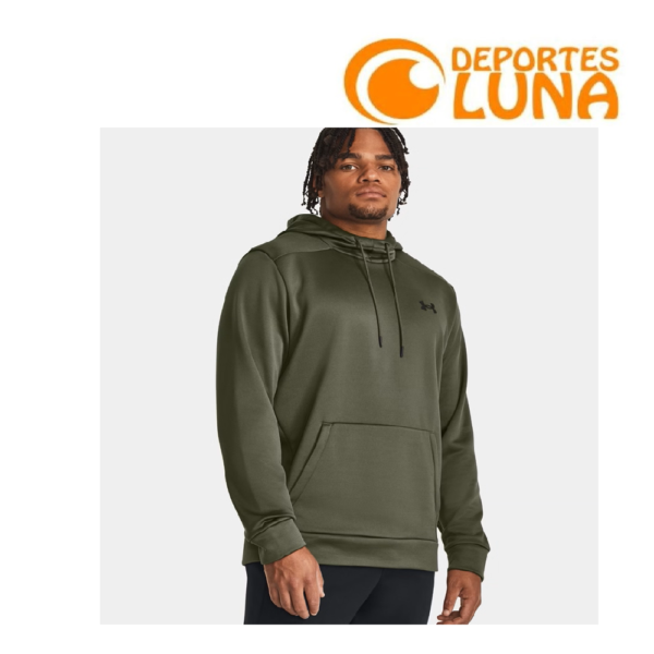 Sudadera con capucha Armour Fleece® para hombre verde-kaki - Imagen 2