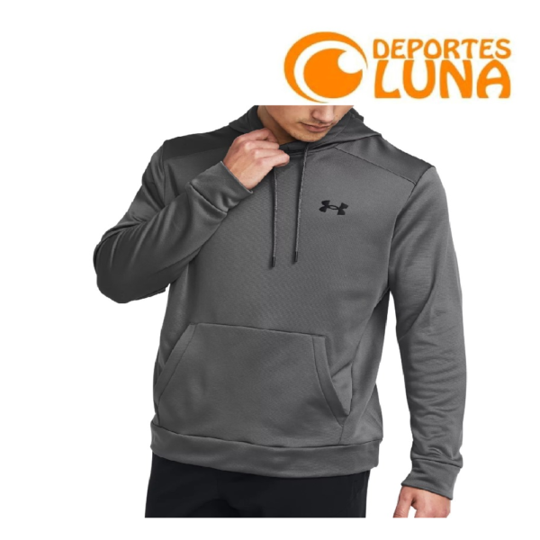 Sudadera con capucha Armour Fleece® para hombre Gris - Imagen 3